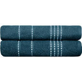 Набор полотенец махровых Модико 2 штуки 50х80 см 400 г/кв.м изумрудные
