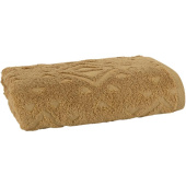 Полотенце махровое Jacquard 50х90 см 500 г/кв.м коричневое