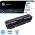 Картридж лазерный HP 410X CF411X голубой оригинальный повышенной емкости