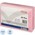 Салфетки хозяйственные повышенной впитываемости Vileda Professional GP  Plus вискоза 50x35 см 62 г/кв.м красные (25 штук в упаковке)