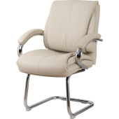 Конференц-кресло Easy Chair 516V PU бежевое (экокожа,   металл)