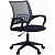 Кресло офисное Easy Chair 396 LT серое/черное (сетка/ткань, пластик)