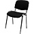 Стул офисный Easy Chair Изо PC 10 чёрный ткань металл с имитацией под  хром (1905631)