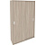 Шкаф для одежды Onix O.SHK-1.3 (дуб аттик, 1200х420х1977 мм)
