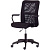 Кресло офисное Easy Chair черное (сетка/ткань, пластик)