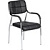Стул офисный Easy Chair 805VP чёрный (кожзаменитель, металл  хромированный)