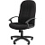 Кресло для руководителя Комус Мебель Easy Chair 685 TC чёрное (ткань,  пластик)