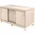 Тумба-купе Easy Director Easy to lead с центральным замком (дуб шамони  светлый, 1200х540х640 мм, 3 ящика)