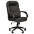 Кресло для руководителя Комус Мебель Easy Chair 695 чёрное (экокожа,  пластик)