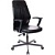 Кресло офисное Easy Chair 224 PPU чёрное (экокожа, металл)