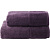 Набор полотенец махровых Home Collection 2 штуки 50x80/70х130 см 600  г/кв.м сливовый