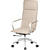Кресло для руководителя Easy Chair 593 TPU бежевое (экокожа, алюминий)