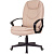 Кресло для руководителя Easy Chair 668LT бежевое (экокожа, пластик)