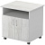 Тумба под оргтехнику Easy Standard (сосна винтер/серый, 718x600x739 мм)