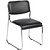 Стул офисный Easy Chair 802VP чёрный (кожзаменитель, металл)