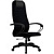 Кресло для руководителя Easy Chair SU-B-10 чёрное (ткань, пластик  чёрный)