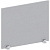 Экран к столу Easy Standard с креплением фронтальный (серый, 600x18x450 мм)