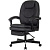 Кресло для руководителя Easy Chair 668 эргономичное черное (экокожа, пластик)