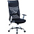 Кресло для руководителя Easy Chair 577 TTW чёрное (искусственная  кожа/сетка/ткань, металл)
