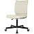 Кресло офисное Easy Chair 303 слоновая кость (экокожа, металл)