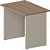 Стол Комус Мебель Easy One 1200x600 Вяз Шв/Кшм (250298)