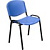 Стул офисный Easy Chair Изо синий пластик металл чёрный (573678)