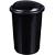 Ведро мусорное Uniplast 12 л пластик с крышкой чёрное (36x25.5x25.5 см)