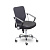 Кресло офисное Easy Chair 203 PTW черное (сетка/ткань, металл)