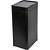 Ведро мусорное сенсорное JVC JB0301B 30 л нержавеющая сталь с крышкой  чёрное (51x25x34 см)