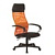 Кресло для руководителя Easy Chair 655 TTW оранжевое/чёрное   (экокожа/сетка/ткань, пластик)