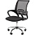 Кресло офисное Easy Chair 304 LT хром черное (сетка/ткань, металл)