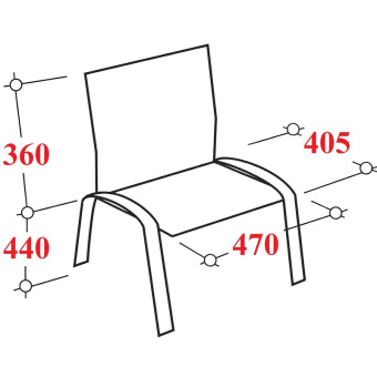 Стул офисный Easy Chair Изо чёрный ткань металл хромированный (1397331)