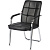 Конференц-кресло Easy Chair 810 VPU черное (экокожа, металл   хромированный)
