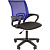 Кресло офисное Easy Chair 304 LT синее/черное (сетка/ткань, пластик)
