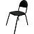 Стул офисный Easy Chair Серна 00С чёрный (экокожа, металл)