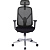 Кресло для руководителя Easy Chair 500 MC чёрное (сетка/ткань, металл)