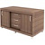 Тумба-купе Easy Director Easy to lead с центральным замком (дуб шамони  тёмный, 1200х540х640 мм, 3 ящика)