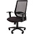Кресло для руководителя Easy Chair 672 TC черное (ткань/сетка, пластик)