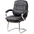 Конференц-кресло Easy Chair 515V PU чёрное (экокожа,  металл)