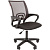 Кресло офисное Easy Chair 304 LT серое/черное (сетка/ткань, пластик)