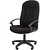 Кресло для руководителя Комус Мебель Easy Chair 685 LT чёрное (ткань,  пластик)