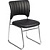 Стул офисный Easy Chair 809VPU чёрный (кожзаменитель, металл  хромированный)