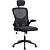 Кресло для руководителя Easy Chair 649 TC чёрное (сетка/ткань, пластик)