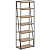 Стеллаж для документов Loftis LMHC 80 (дуб бофорд/черный, 800х430х2253 мм)
