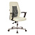 Кресло офисное Easy Chair 225 DSL PTW бежевое/чёрное (экокожа/сетка,  металл)