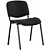 Стул офисный Easy Chair ИЗО/ISO чёрный ткань металл чёрный (1332050)