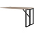 Стол приставной Easy Loft Director (дуб скандинавский, 1200х800х752 мм)