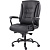 Кресло для руководителя Easy Chair СН-708 черное (экокожа, металл)