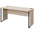 Стол прямой Easy to lead K-Loft 241S012 (дуб скандинавский/чёрный  1580х670х752 мм)