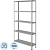 Стеллаж металлический Cobalt Shelf MS KD серый 5 полок 1000х300х1950 мм